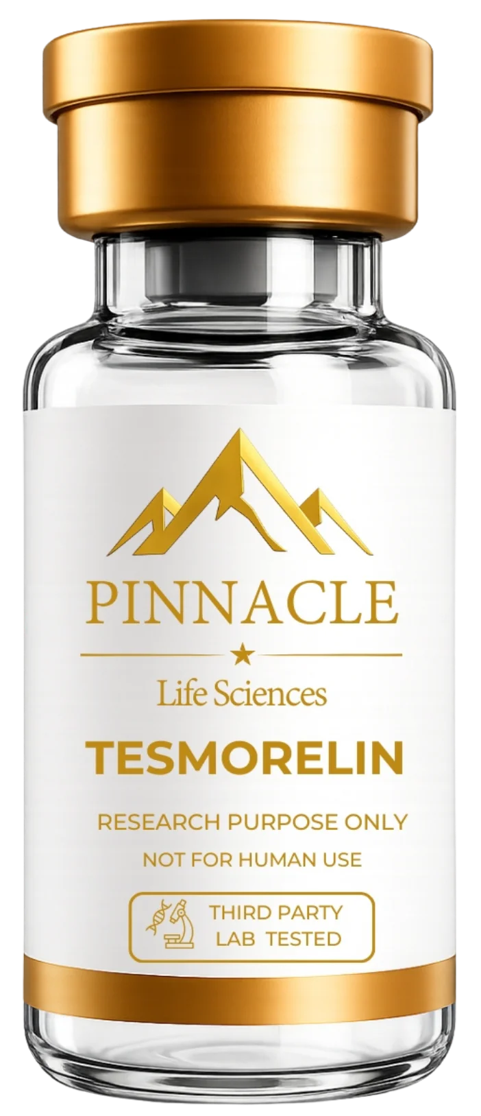 Pinnacle Life Sciences research compound vial